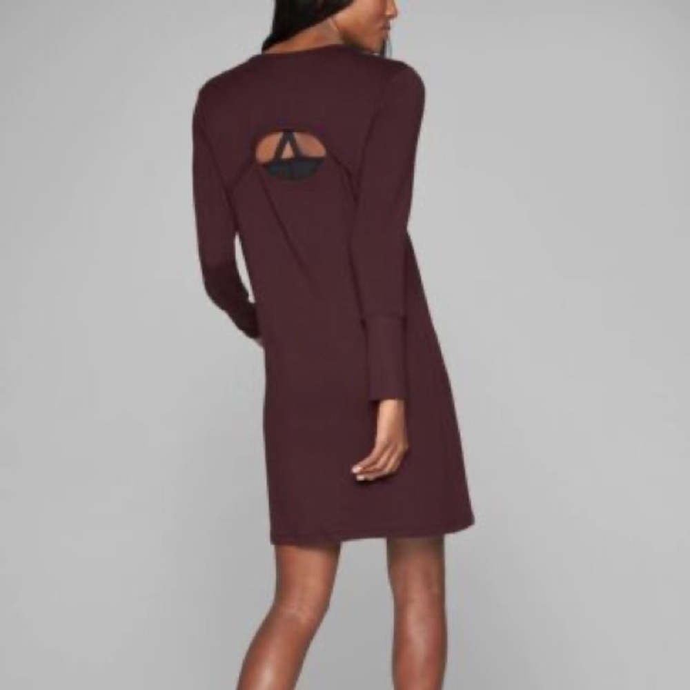 Athleta Crossover Sweatshirt Dress